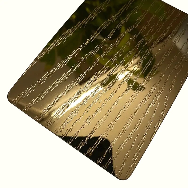 decorative black mirror stainless steel sheets