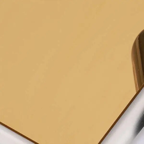 Decorative Gold Mirror Stainless Steel Sheets