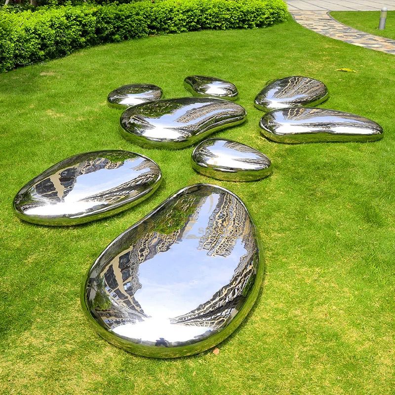 Mirror Stainless Steel and Stone