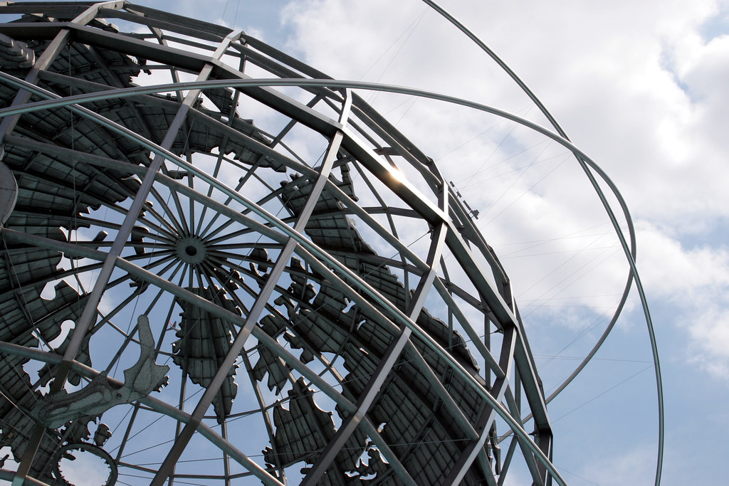 The Stunning Stainless Steel Sculpture