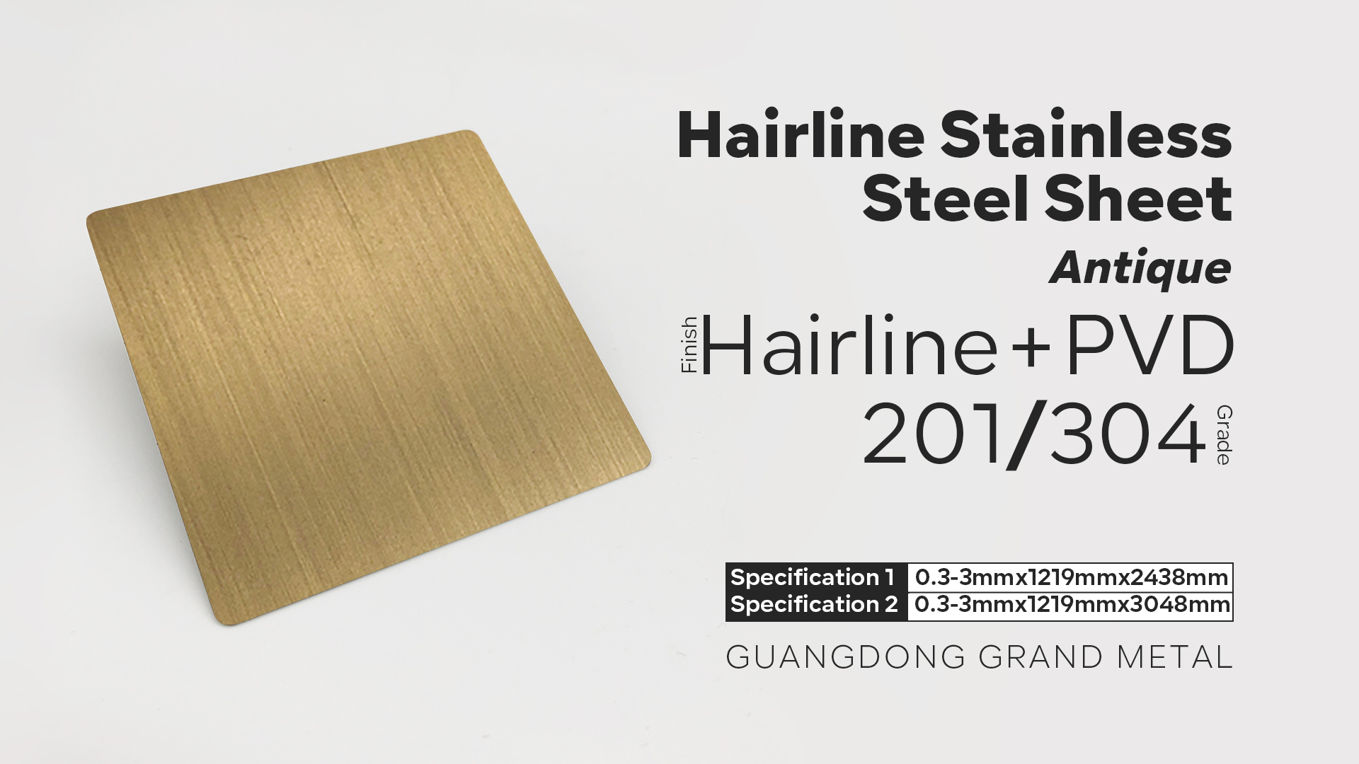 Hairline Gold Stainless Steel Coil for Architecture: A Comprehensive Guide